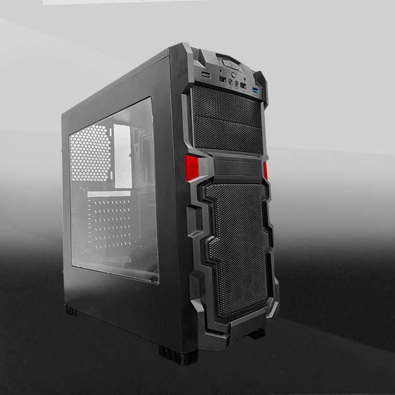 CASE 7214 ATX PC Gaming, USB 3.0 I/O Panel Hi