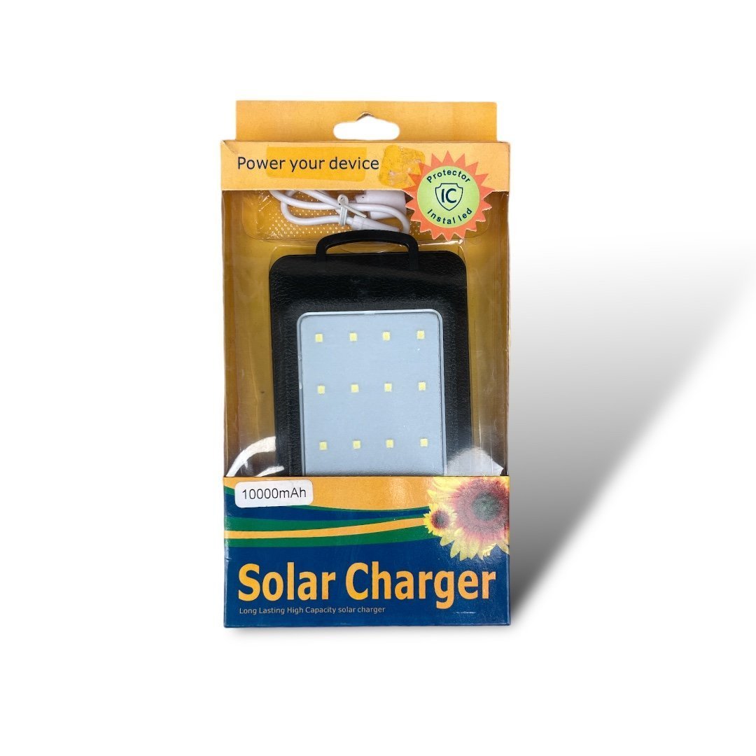 POWER BANK/CARGADOR SOLAR 10000MAH